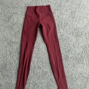 Lululemon Wunder Under High-Rise Tight 28” Luxtreme – Mulled Wine – Size 4